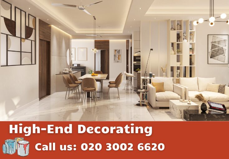 high-end decorating Battersea